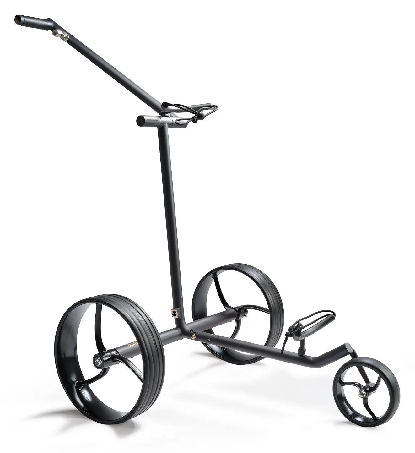 Davies Caddy Premium S Black DHC elektrische trolley, zwart