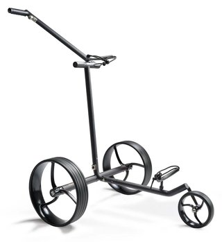 Davies Caddy Premium S Black DHC elektrische trolley, zwart