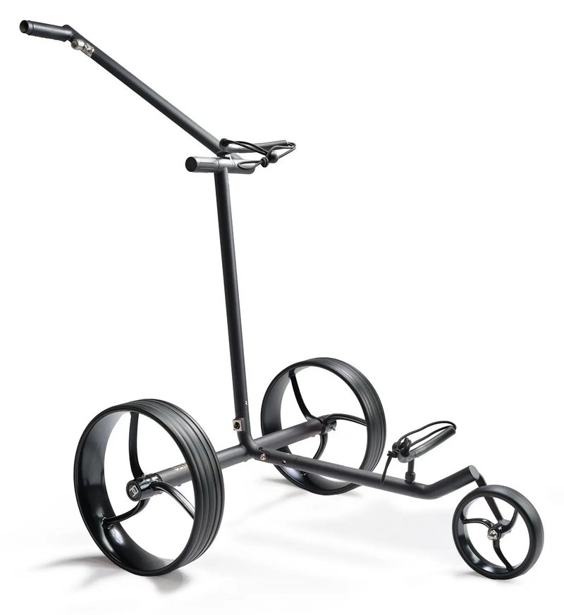 Davies Caddy Premium S Black DHC elektrische trolley, zwart