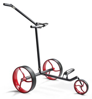 Davies Caddy Premium S Black DHC elektrische trolley, zwart