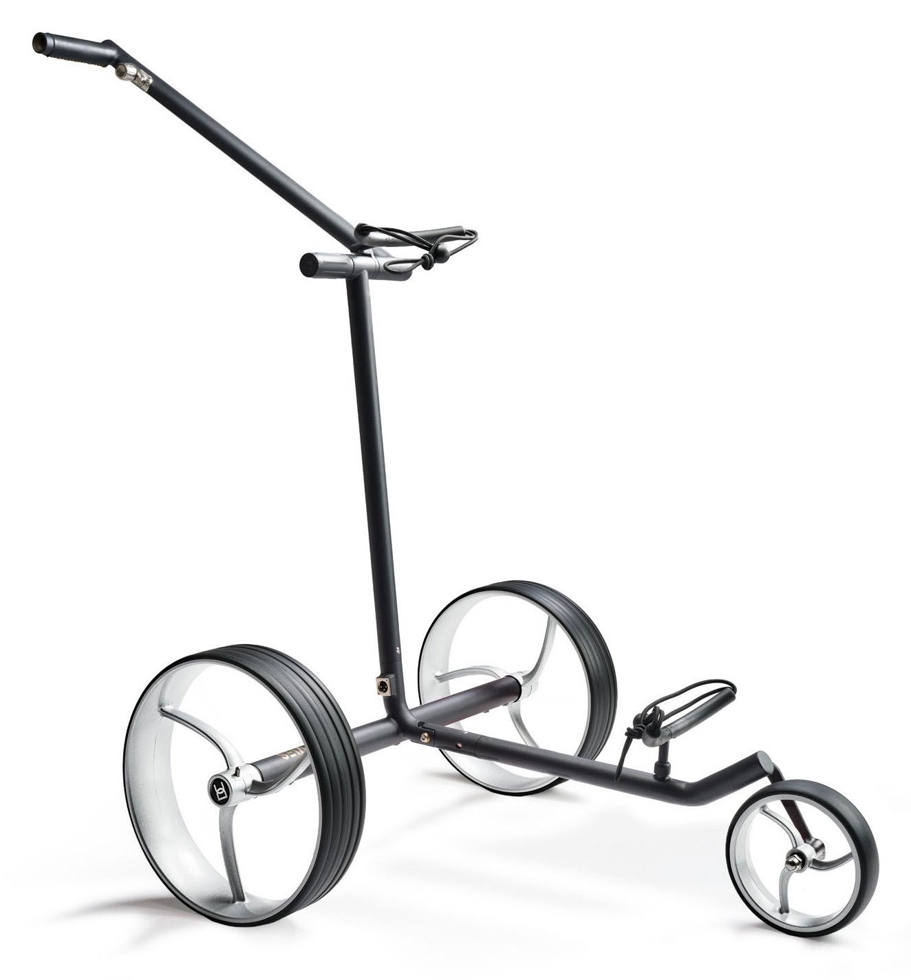 Davies Caddy Premium S Black DHC elektrische trolley, zwart