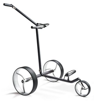 Davies Caddy Premium S Black DHC elektrische trolley, zwart