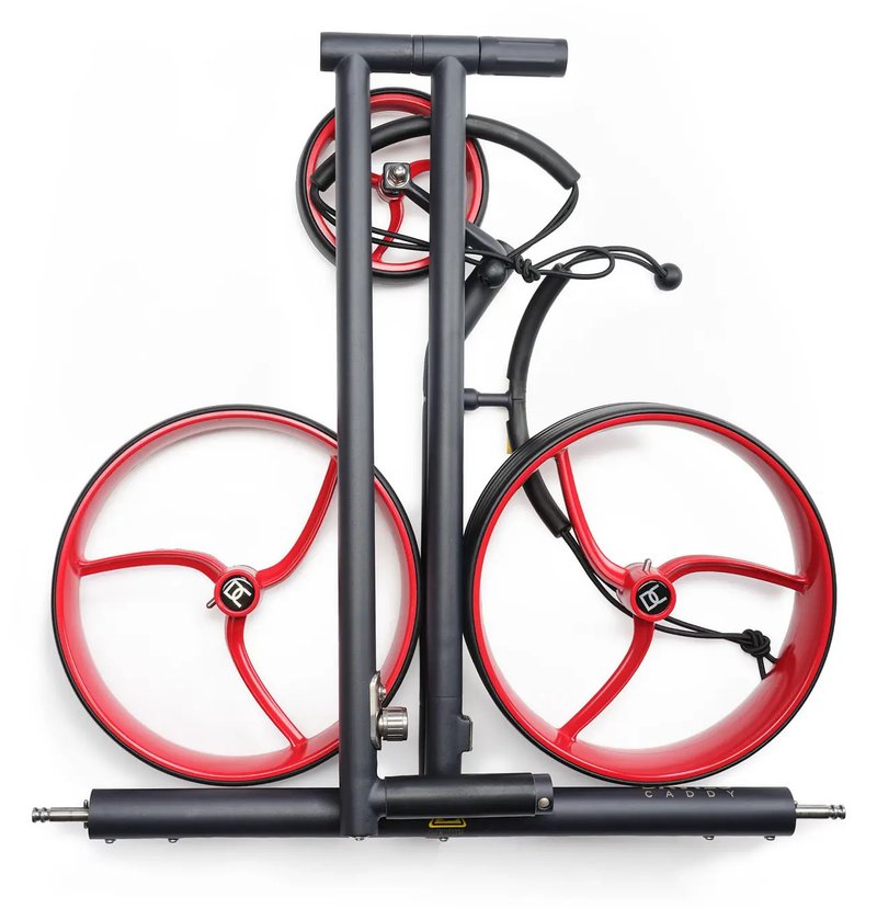 Davies Caddy Premium S Black DHC elektrische trolley, zwart