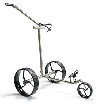 Davies Caddy Premium S Brush DHC elektrische trolley, zilver