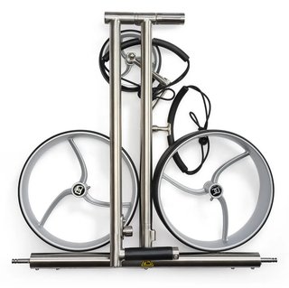 Davies Caddy Premium S Brush DHC elektrische trolley, zilver