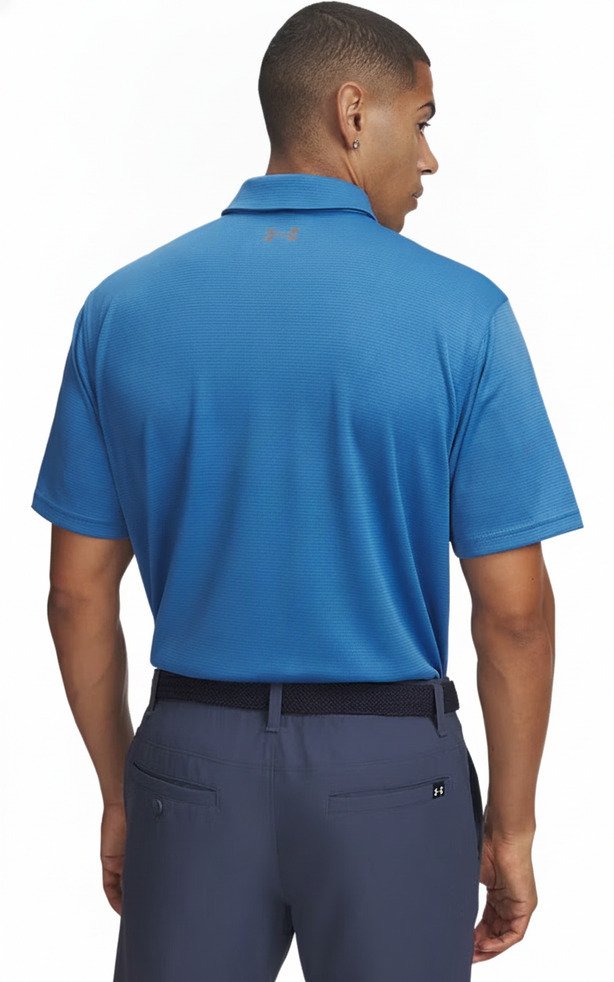Under Armour Tech heren polo, blauw
