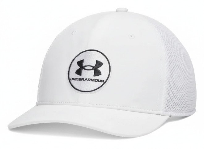 Under Armour Iso-Chill Drive Low STR heren cap, wit