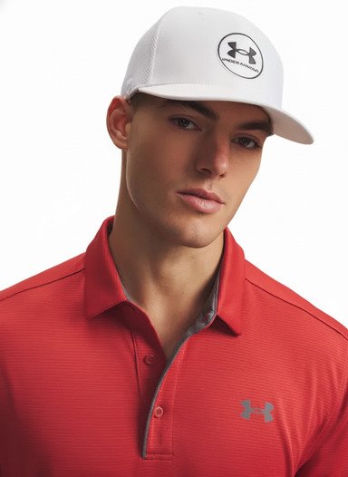 Under Armour Iso-Chill Drive Low STR heren cap, wit