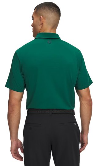 Under Armour ArmourDry heren polo, groen/midnight navy