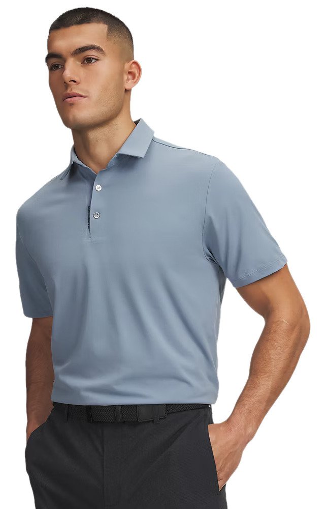 Under Armour ArmourDry heren polo, blue wind/midnight navy