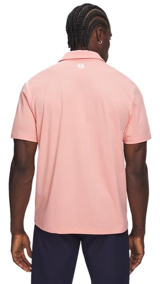 Under Armour ArmourDry heren polo, roze