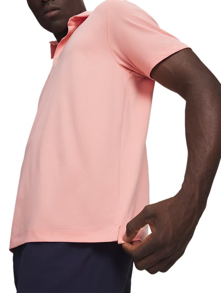 Under Armour ArmourDry heren polo, roze