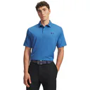 Under Armour Matchplay heren polo, aegean blue/academy