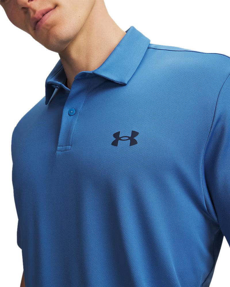 Under Armour Matchplay heren polo, aegean blue/academy