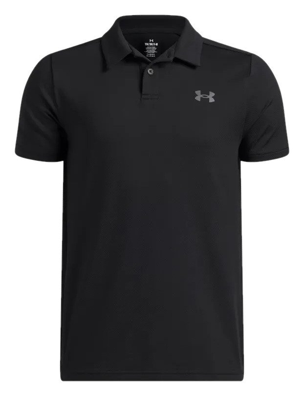 Under Armour Matchplay junior polo, zwart