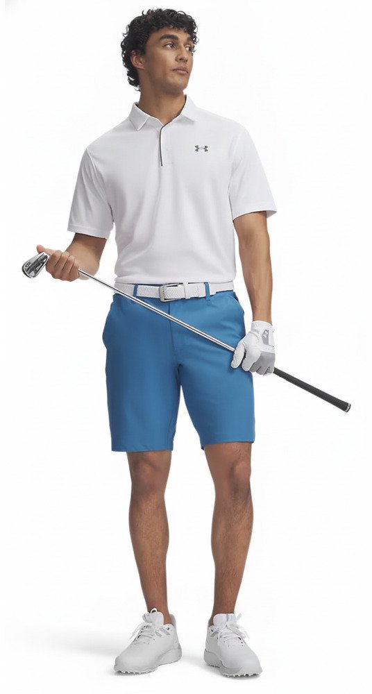 Under Armour Drive Tapered heren shorts, aegean blue/halo grey