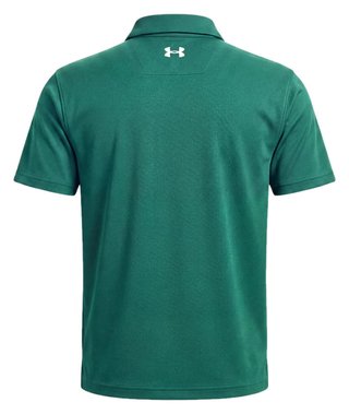 Under Armour Tee To Green Pique heren polo, campus ivy/wit