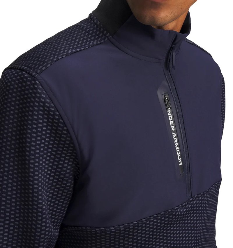 Under Armour Drive Pro Hybrid HZ heren jack, midnight navy/wit