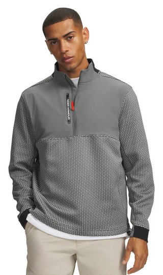 Under Armour Drive Pro Hybrid HZ heren jack, clay green/wit