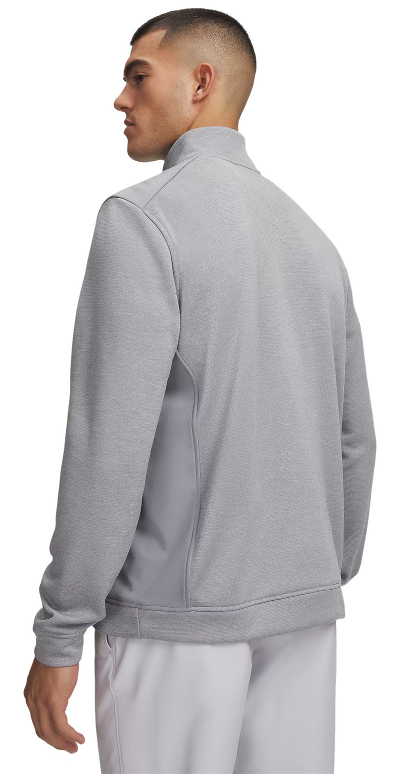 Under Armour Sweaterfleece Hybrid HZ heren sweater, grijs