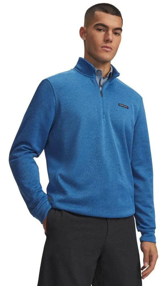 Under Armour Sweaterfleece Hybrid HZ heren sweater, blauw