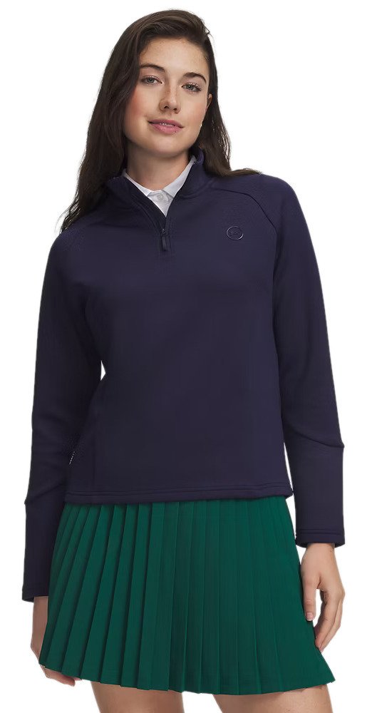 Under Armour UA Drive Midlayer 1/4 zip dames sweater, blauw