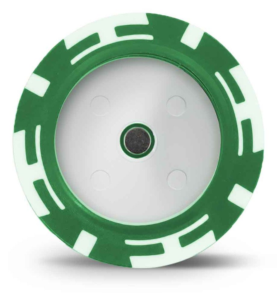 Masters Golf Poker Chip Disc Holder, groen
