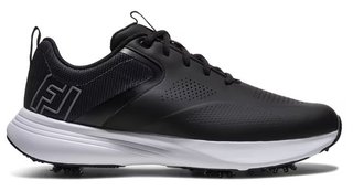 FootJoy Qualifier heren golfschoenen, zwart/wit/grijs