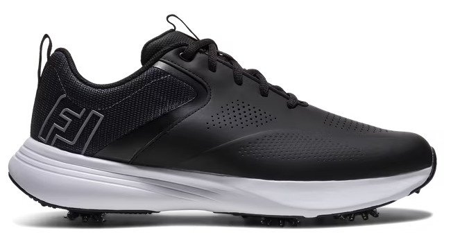 FootJoy Qualifier heren golfschoenen, zwart/wit/grijs