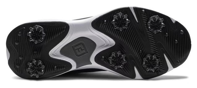FootJoy Qualifier heren golfschoenen, zwart/wit/grijs