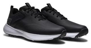 FootJoy Qualifier heren golfschoenen, zwart/wit/grijs