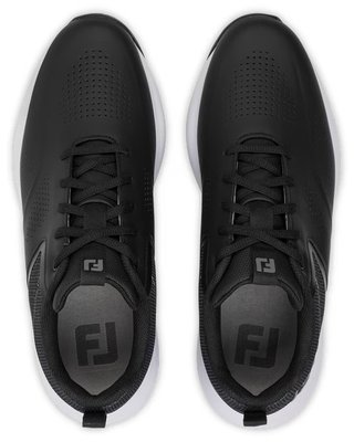 FootJoy Qualifier heren golfschoenen, zwart/wit/grijs