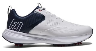 FootJoy Qualifier heren golfschoenen, wit/blauw/rood