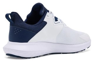 FootJoy Qmotion heren golfschoenen, wit/marineblauw