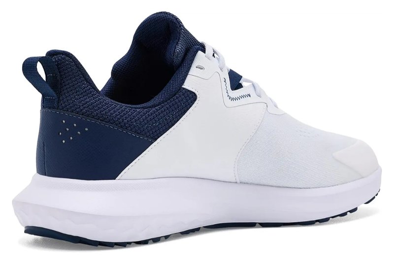 FootJoy Qmotion heren golfschoenen, wit/marineblauw