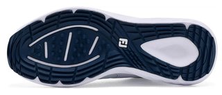 FootJoy Qmotion heren golfschoenen, wit/marineblauw