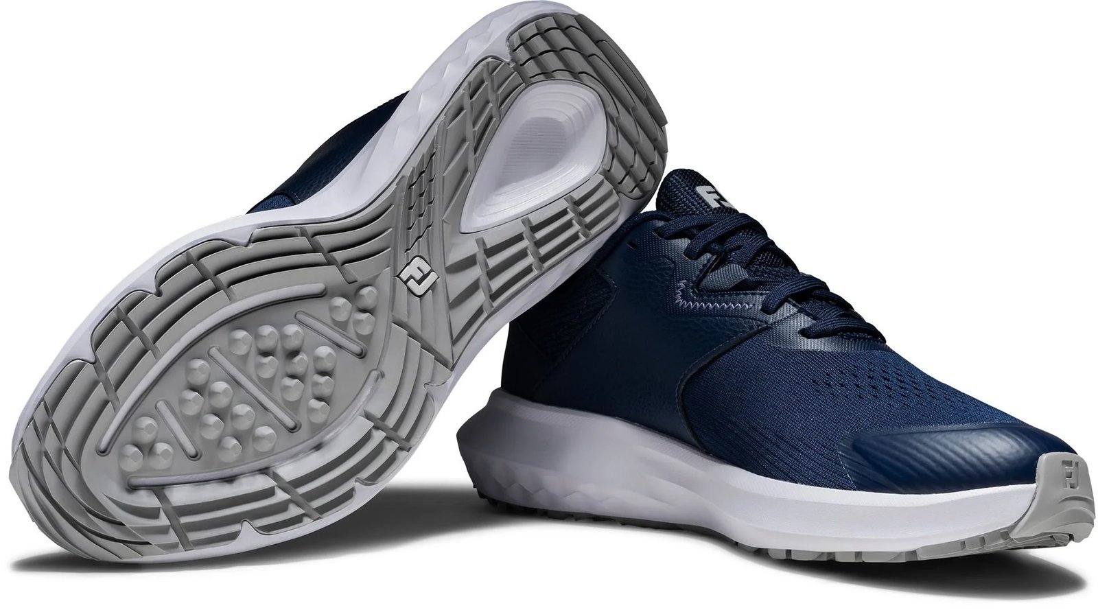FootJoy Qmotion dames golfschoenen, navy/blauw/paars