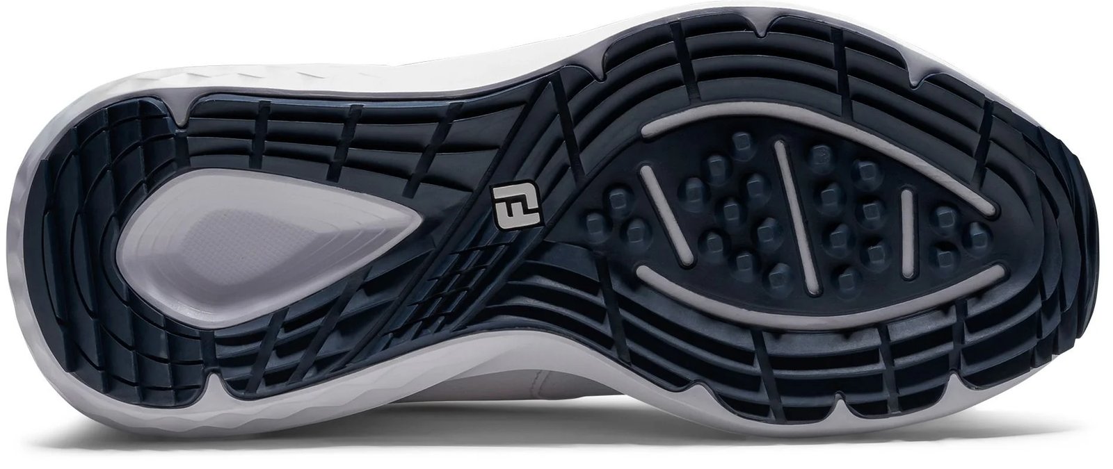 FootJoy Qmotion dames golfschoenen, wit/blauw/roze
