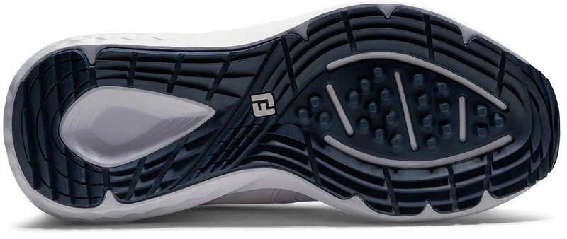 FootJoy Qmotion dames golfschoenen, wit/blauw/roze