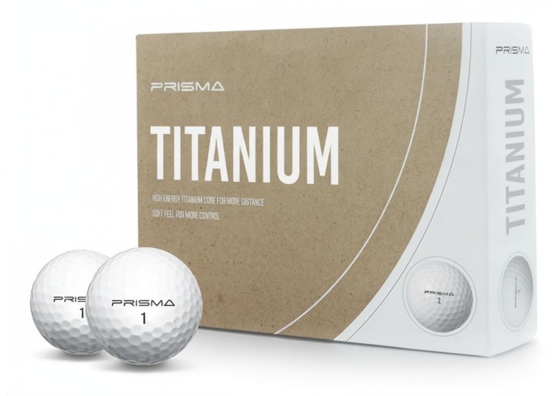 Masters Golf Prisma Titanium golfballen (12 ballen)