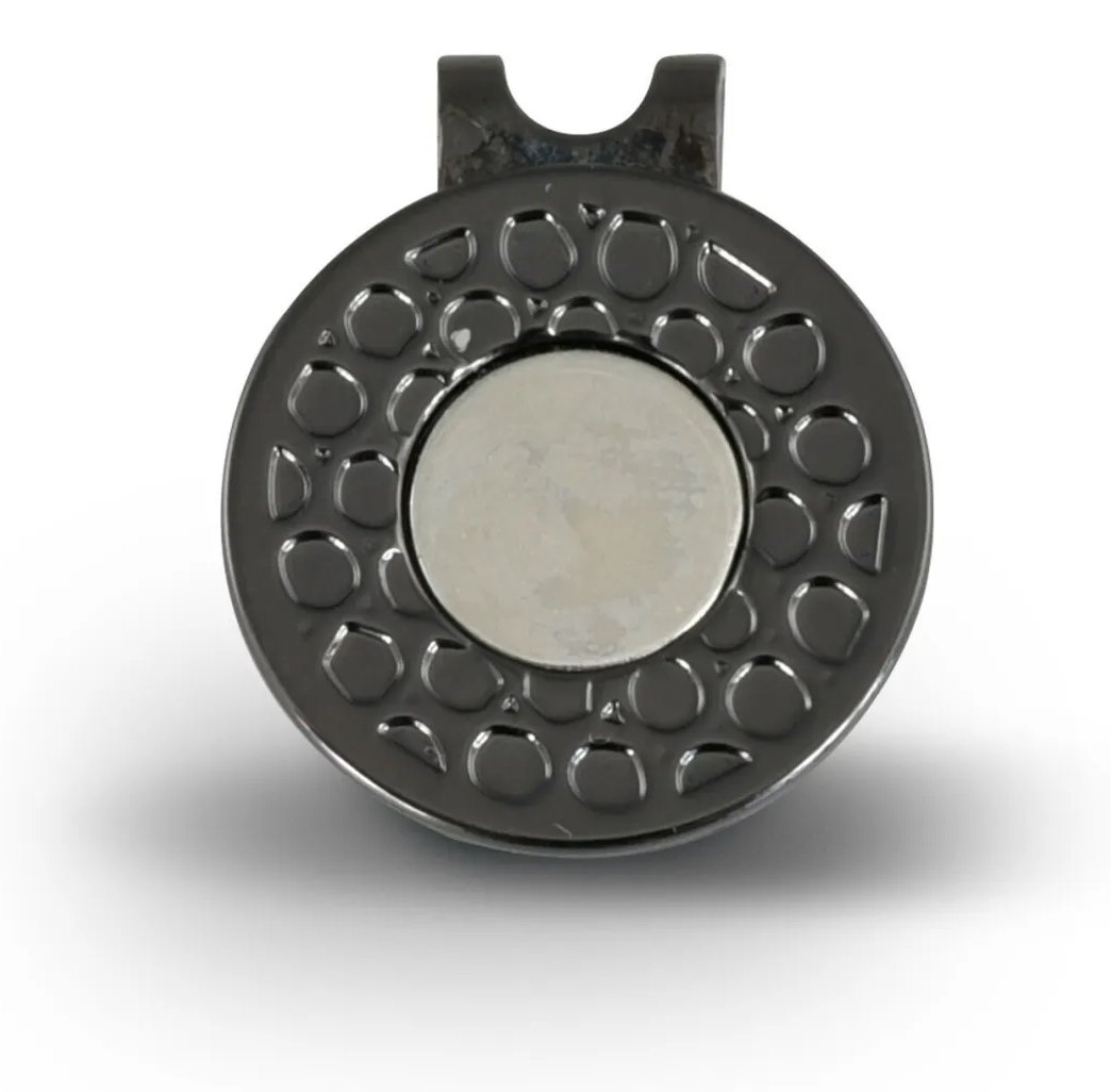 Masters Golf Deluxe Magnetic Hat Clip, goud/gun metal