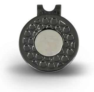 Masters Golf Deluxe Magnetic Hat Clip, goud/gun metal