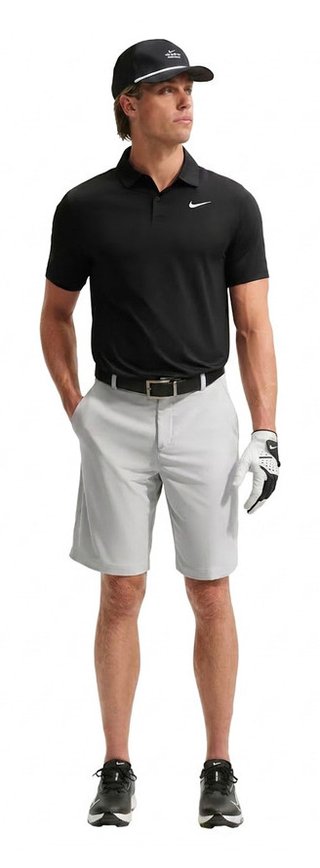 Nike Velocity Dri-FIT heren polo, zwart