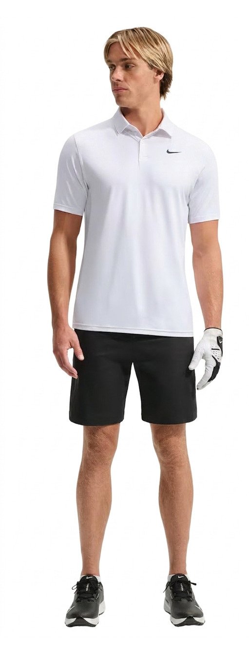 Nike Velocity Dri-FIT heren polo, wit