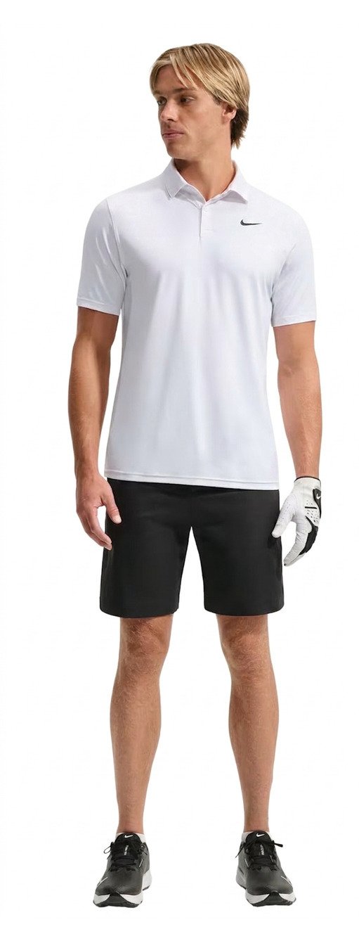 Nike Velocity Dri-FIT heren polo, wit