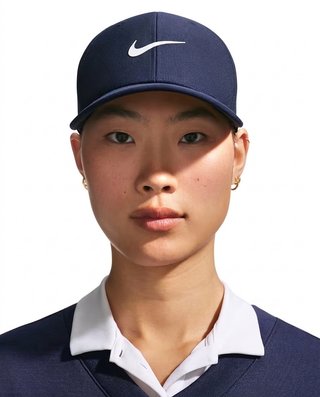 Nike Rise unisex golfpet, marine/wit