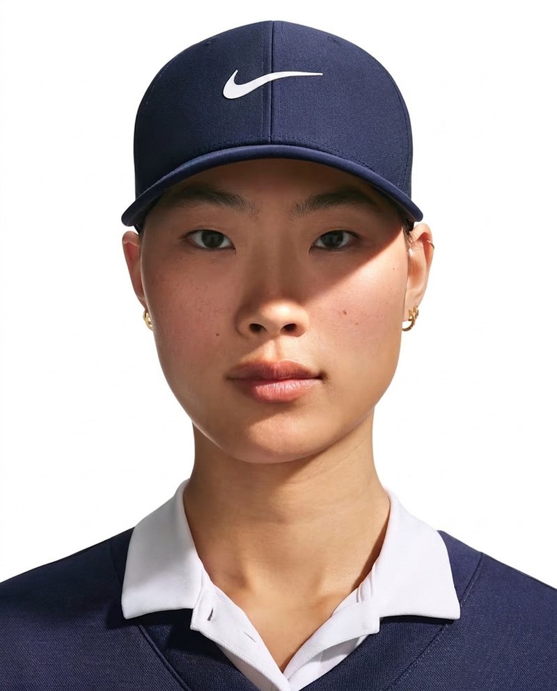 Nike Rise unisex golfpet, marine/wit