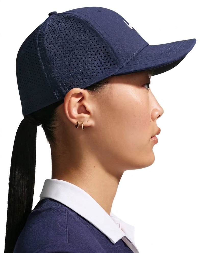Nike Rise unisex golfpet, marine/wit