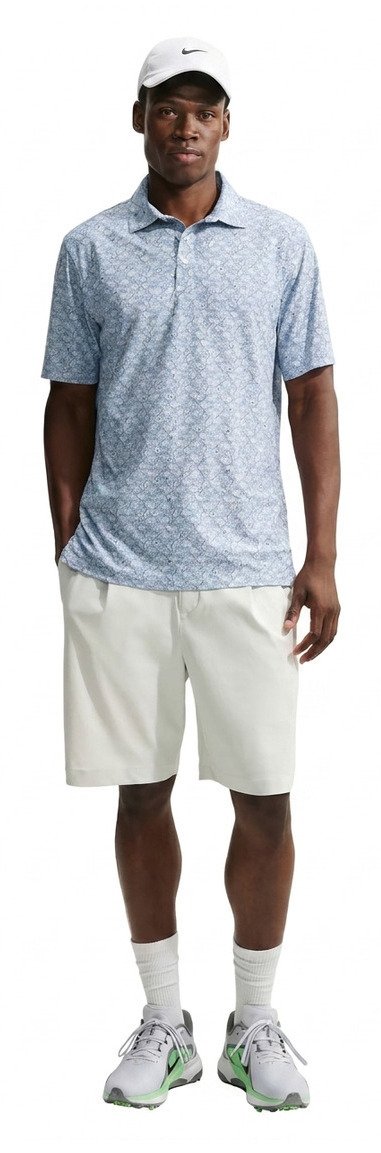 Nike Tailored Performance heren polo, light armory blue