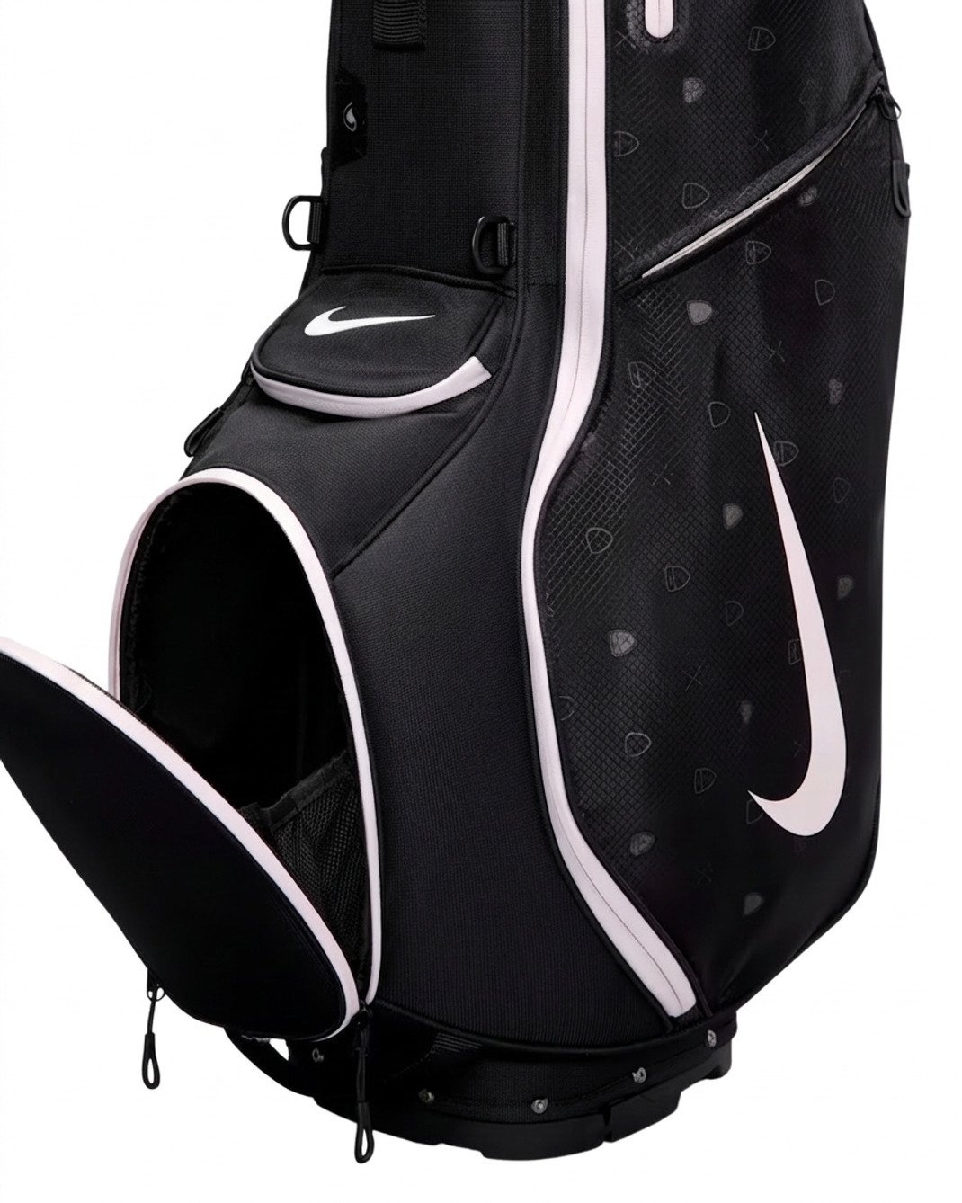 Nike Air Sport 2 stand bag, zwart/sail/roze/pink foam